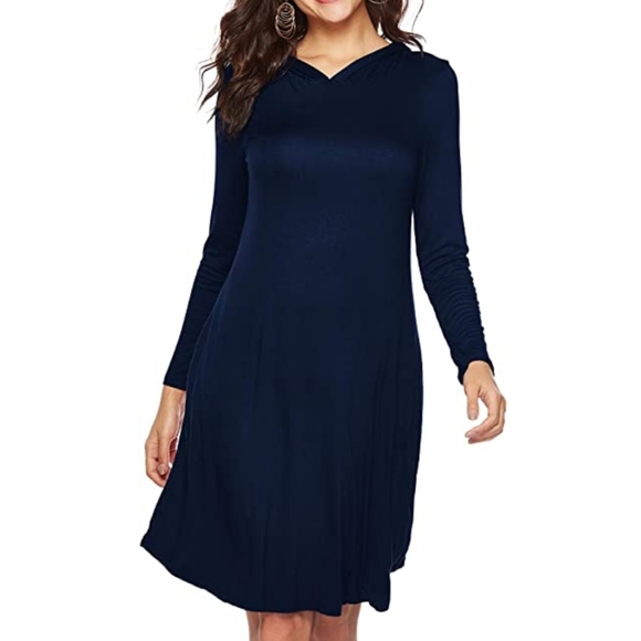 hoodie tunic dress